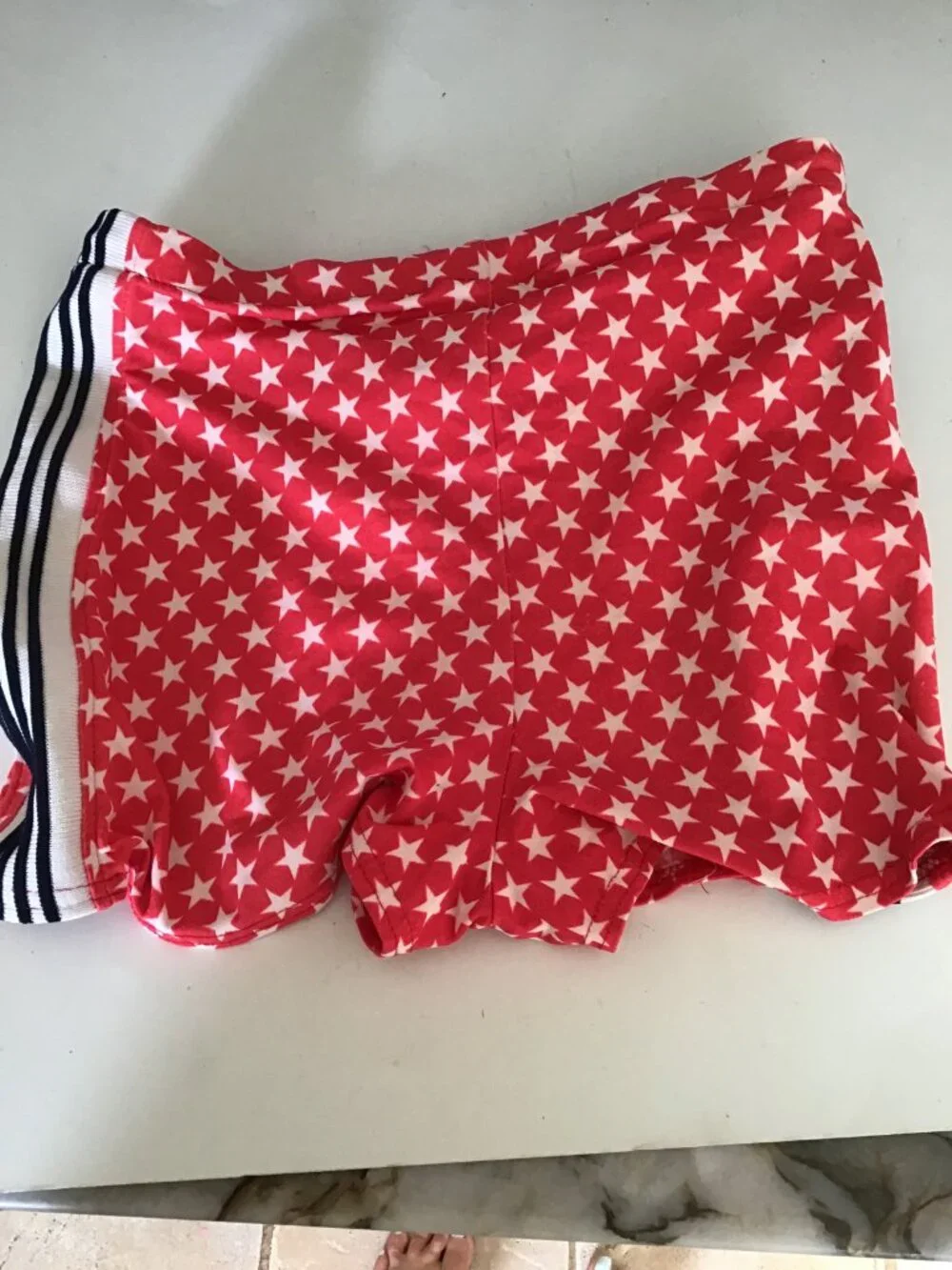 Hobie Red and White Stars Girls Swim Pants or Cover-Up